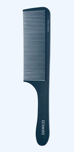 Made of the best quality durable material: carbon fibre Heat resistant up to 230oC Lightweight and handy, comfortable to use Prevents hair static Releases negative ions that make hair shiny Its rounded teeth are gentle to the scalp and do not damage hair Resistant to chemicals Teeth of variable thickness and spacing Size 45 x 3 x 230mm